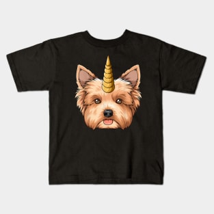 Yorkie Unicorn - Bestie in my life Kids T-Shirt